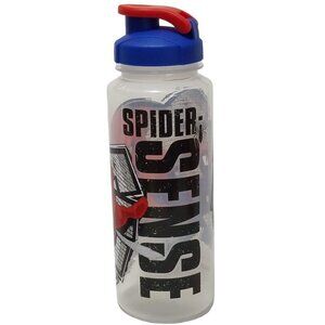 NWT Marvel Spider-Man Spider-Sense Jumbo Water Bottle 1L Technoware Mexico